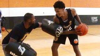 Shareef ONeal Vs Basketball Scout quotHes A PROquot  1 on 1 EAT Pad Challenge [upl. by Ciryl908]