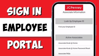 How to Sign in to JCpenny Employee Portal  JCPenney Associate Kiosk Login [upl. by Anerda]