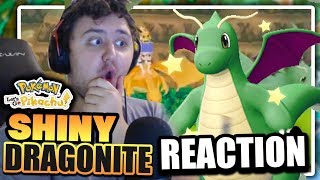 INSANE SHINY DRAGONITE REACTION Pokemon Lets GO Pikachu amp Lets Go Eevee Shiny Hunting Reaction [upl. by Remas]