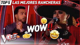 Las mejores actuaciones RANCHERAS en La Voz [upl. by Jc]