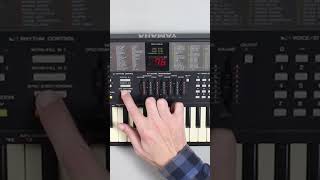 Yamaha Portasound PSS390 intro [upl. by Noak]