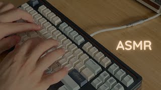 ASMR  Marbly Keyboard Typing Sounds [upl. by Silyhp]