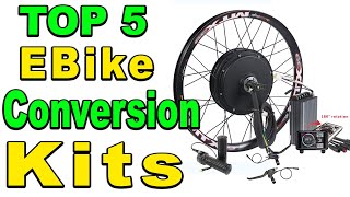 TOP 5 Best EBike Conversion Kits Review 2024 [upl. by Abbotson]