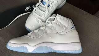 Air Jordan 11 Legend Blue 2024 First Looks [upl. by Siulesoj]