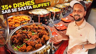 35 Dishes Itni Kam Price Best Buffet  Lahori Fish Prawn Tempura Steaks Karachi Food [upl. by Ariek100]