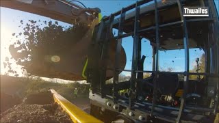 Watch the Thwaites Dumper Cab Impact TestBuilt to be the best [upl. by Nett]