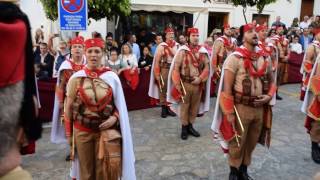 quot DESFILE DE REGULARES EN SETENIL DE LAS BODEGAS SÁBADO SANTO 2017 quot· [upl. by Naujud]