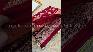 banarasi saree  different types of banarasi sarees with price  banarasi silk sarees [upl. by Scrivings]