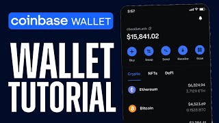 How To Use Coinbase Wallet Easy Tutorial [upl. by Gelya24]