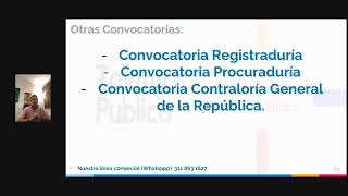 Estado actual d elas convocatorias de la CNSC [upl. by Haeluj320]