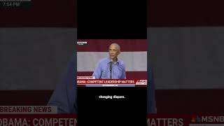 😂 Obama HUMILIATES Trump on stage [upl. by Asilav342]