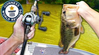 I CAUGHT Two 10 POUNDERS In 5 MINUTES WORLD RECORD [upl. by Alton]