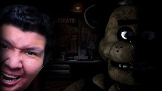 Jumpscare dan Kaget di game FNAF 1 🐻😈 [upl. by Naashar]