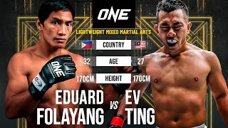 Eduard Folayang vs Ev Ting  Full Fight From The Archives [upl. by Sherrill130]