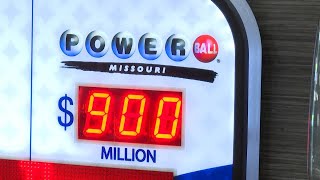 900 million Powerball drawing Monday night [upl. by Lowney]