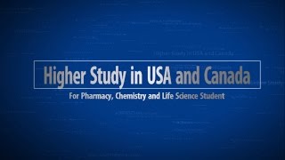 Masters and PhD Study in USA or Canada For Pharmacy Chemistry and Life Science Students [upl. by Aires671]