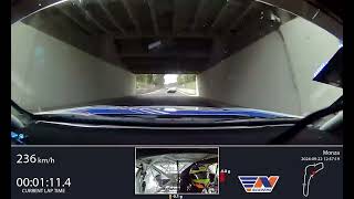 RN 1 Onboard video Monza FORD MUSTANG 0218766 [upl. by Josiah]