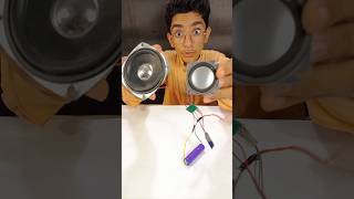 Making a Bluetooth Speaker at home🔊 bluetooth speaker dj experiment shorts diy experiment [upl. by Eenaffit]