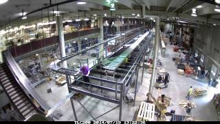 Conveyor Installation Time Lapse [upl. by Suidaht648]