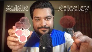 ASMR Doing Your Makeup 💖 Personal Attention Layer Sound quotSoft Whisperingquot [upl. by Nesnaj]