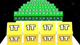 Jelly Run 2048 vs Happy Cubes 2048  New Update NOOB vs PRO vs HACKER [upl. by Lothario]