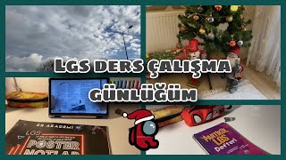 LGS ders çalışma günlüğüm💗  Evdeki ders çalışma süremi neden azalttım🫶🏻 [upl. by Gombosi]