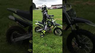 110 stomp semi automatic pit bike [upl. by Grim]