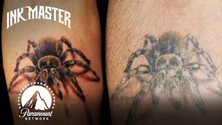 Tattoos That Didn’t Heal Well 😩 SUPER COMPILATION  Ink Master [upl. by Eilrahs259]