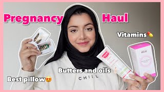 Pregnancy haul faves and regrets  Best pillow gummy vitamins amp body butters [upl. by Liliane]