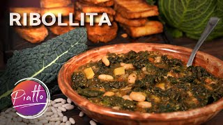 RIBOLLITA TOSCANA  Autentica e Ruspante  Zuppa Toscana con Cavolo Nero [upl. by Katlaps]