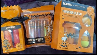 Profusion Cosmetics X Peanuts Halloween Collection Review 🖤🎃 ASMRwhispered [upl. by Dougy]