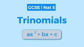 Factorising Trinomials Part 1  GCSE Maths  Nat 5 Maths [upl. by Yeffej472]