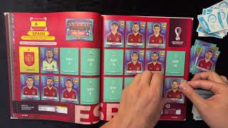 Qatar 2022 Sticker Album Part 8 worldcup panini stickeralbum stickers qatar2022 raffles [upl. by Elttil360]