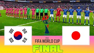 SOUTH KOREA vs JAPAN  Final FIFA World Cup 2026  Full Match All Goals  Football Match [upl. by Nonnelg513]