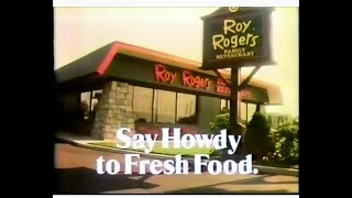 Roy Rogers Restaurant Howdy Commercial 1978 [upl. by Alded]