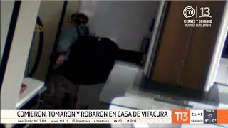 Comieron tomaron y robaron en una casa de Vitacura [upl. by Caria14]