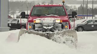 02272020 Erie County NY amp Buffalo area winter storm and blizzard [upl. by Eecak]