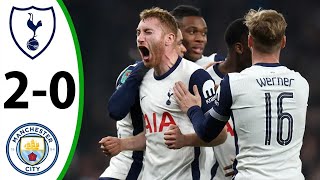 Tottenham vs Manchester City 21  All Goals amp Highlights  2024 TottenhamVsManchesterCity [upl. by Yrelbmik]