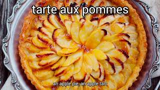 French English Vocabulary Part 4 French Desserts and Pastries Francais Anglais Vocabulaire [upl. by Cost361]