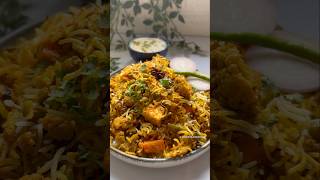 Veg Dum Biryani  Veg Biryani recipe  Homemade Biryani humbiharsehain shortsfeed recipe [upl. by Syned]