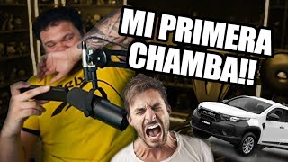 MI PRIMERA CHAMBA Broma Telefónica [upl. by Nanreh180]