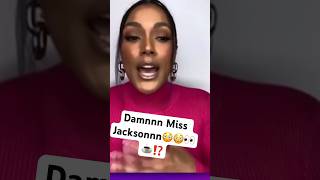 Sorry Miss Jackson 👀☕️⁉️ Is That Why She’s Been Throwing Shade Towards Ashanti ⁉️ comment [upl. by Lala]