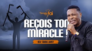 REÇOIS TON MIRACLE   Raoul WAFO [upl. by Goines]