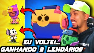 EU VOLTEI E JÃ VEIO 2 BRAWLER LENDÃRIOS NA ABERTURA DE MEGACAIXAS DO BRAWL STARS [upl. by Gascony]