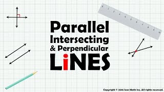 Parallel Intersection and Perpendicular Line [upl. by Einttirb707]