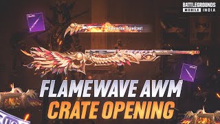 Flame Crate Ultimate Crate Opening  Flamewave AWM Crate Opening  Bloody Noon Set and Mask [upl. by Remlap]