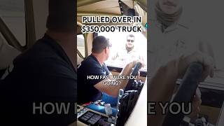 350000 Truck Pulled Over by Police🚔 cars truck offroad offroading police cops truckdriver [upl. by Shaffert]