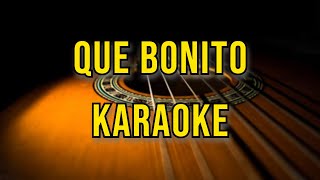 QUE BONITOKARAOKE ACÙSTICOROSARIO FLORES [upl. by Bivins738]