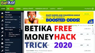 BETIKA 2020 FREE MONEY SECRET HACK 2000000 [upl. by Terle935]