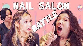 NAIL SALON BATTLE [upl. by Julian]